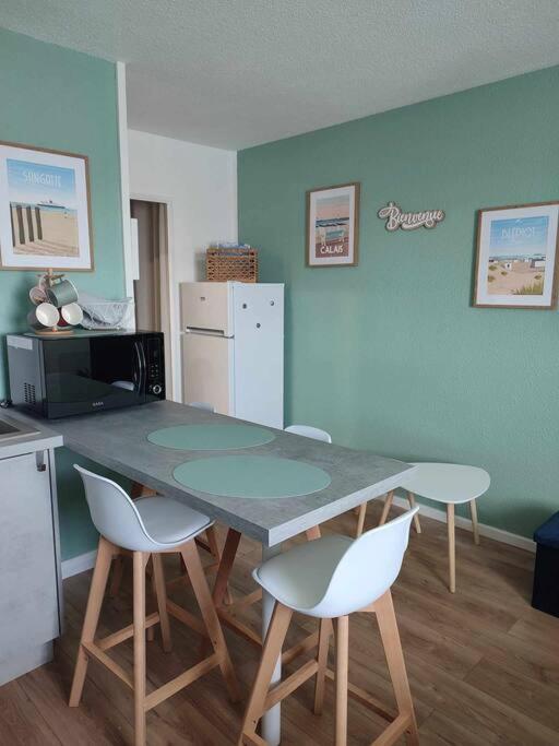 Studio Calais Front De Mer-Le Cocon Du Dragon-Classe 3 Etoiles Dış mekan fotoğraf
